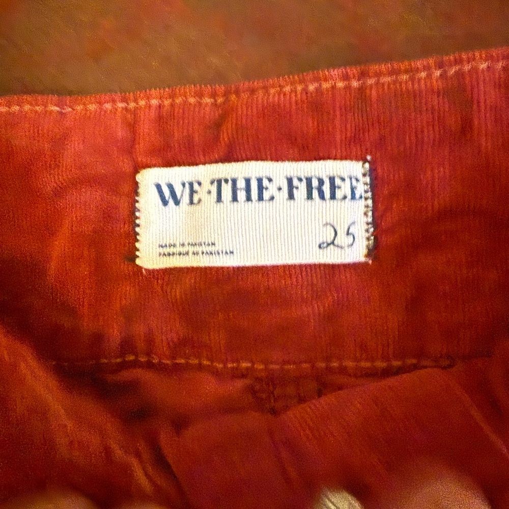 We The Free Deep Red Fabric - Picture 5 of 6